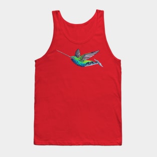 Narwhal Hummingbird Tank Top